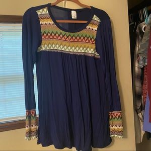Sun & Moon Long Sleeve Tunic